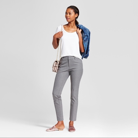 High rise grey pants - Picture 2 of 3